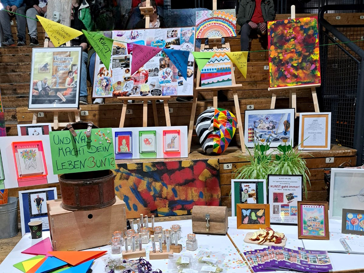 Foto vom Stand der Tagesstätte Bethanien in Wilhelmshaven